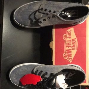 Acid Denim Vans
